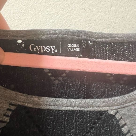 NWT Gypsy 05 Pointelle Sweater Sz Small - Picture 8 of 10